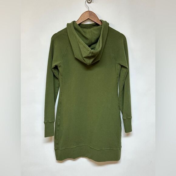 American Giant Hoodie Dress Green Size Extra Small - Picture 3 of 10
